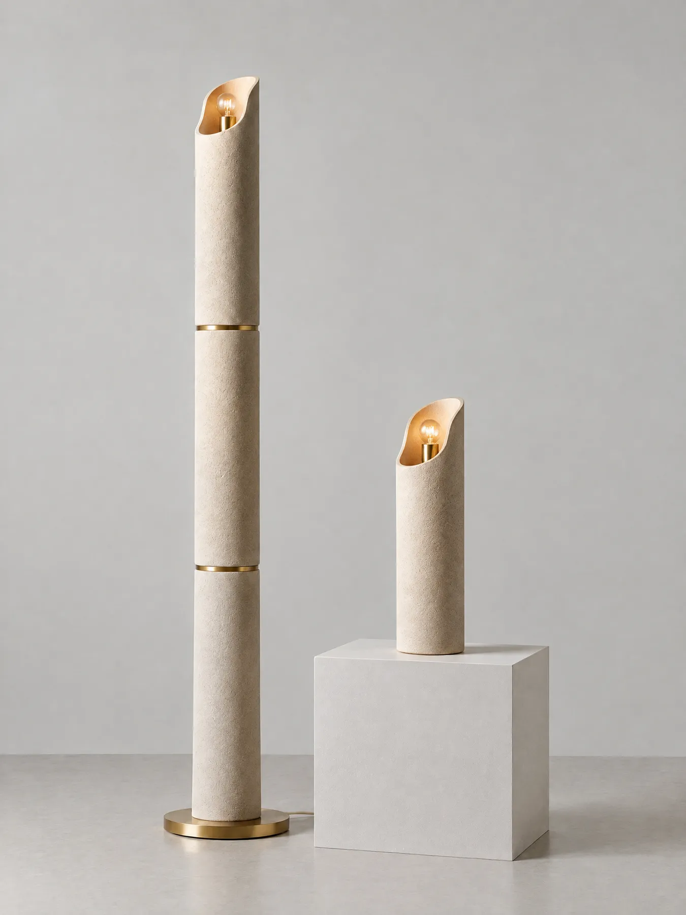 Collection Tison, N°1 et N°3, allumées